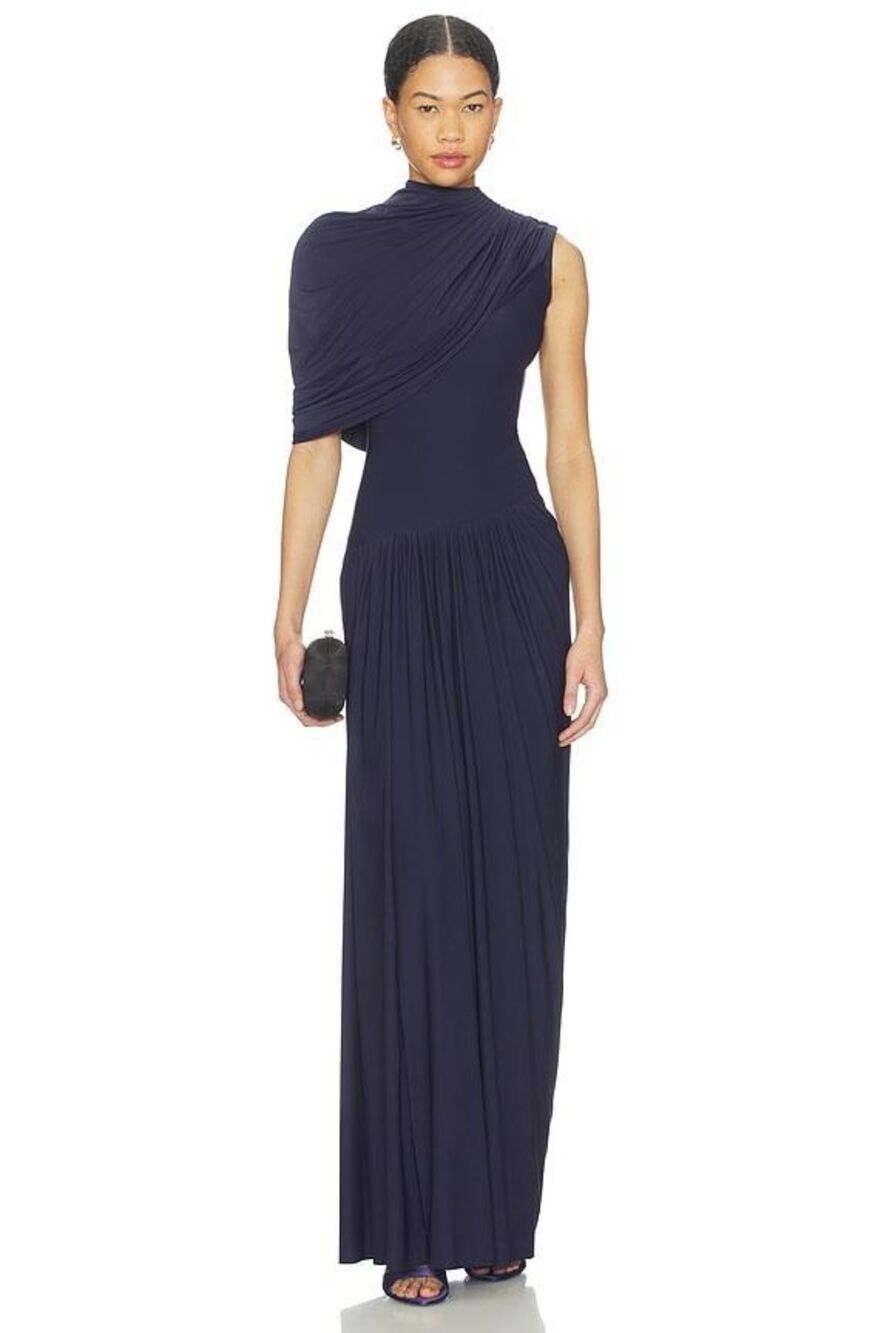 Deme by Gabriella Bloom Dress in Blue Size Small $435